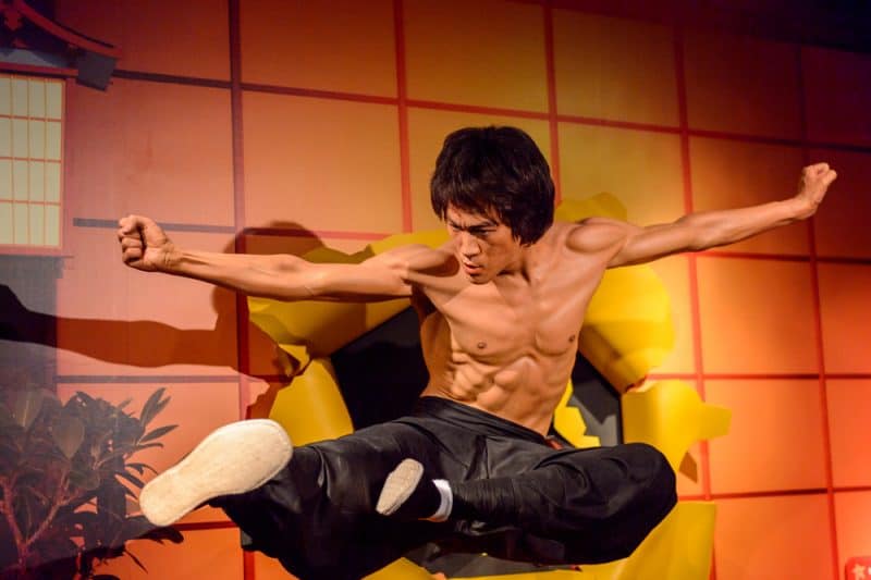 vaxfigur av Bruce Lee