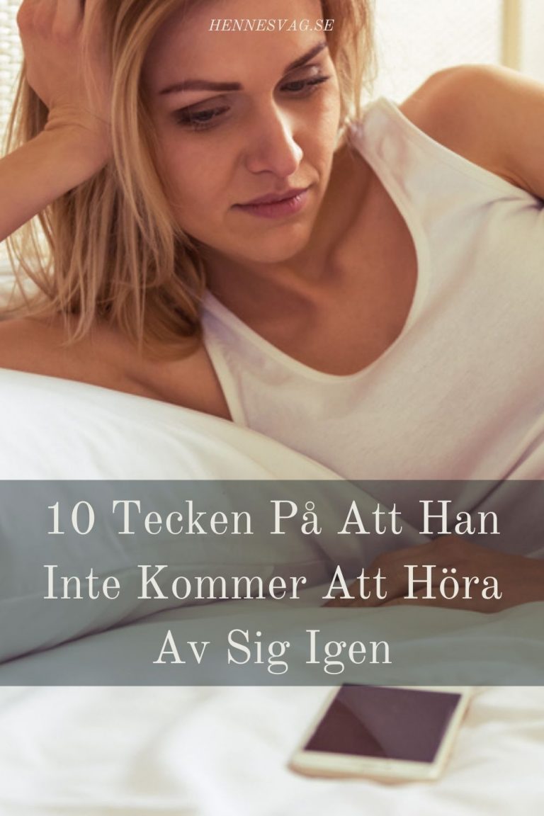 Tecken På Att Han Inte är Intresserad