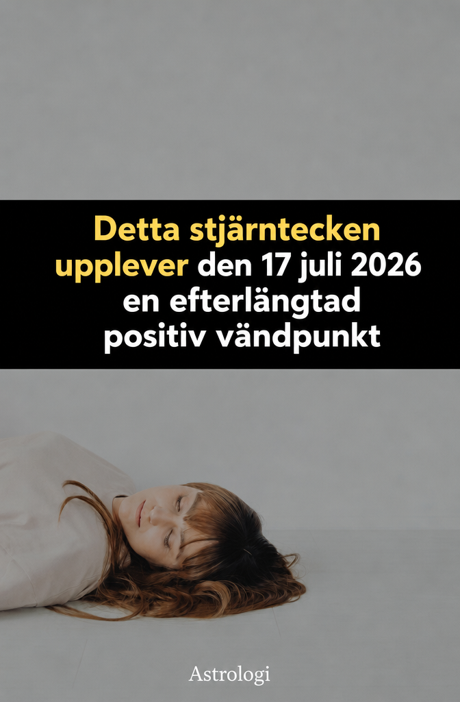 Stenbocken får en efterlängtad positiv vändpunkt den 17 juli 2026 Stenbocken får en efterlängtad positiv vändpunkt den 17 juli 2026