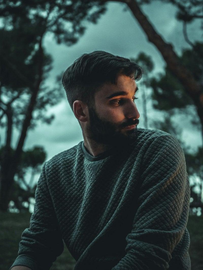 A man with a beard standing in a desert photo &ndash; Free Grey ...