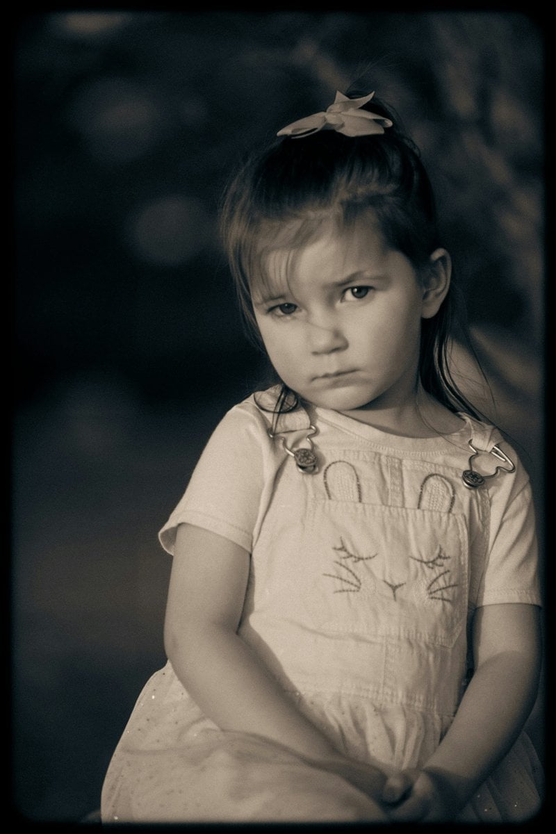 A young girl with a pouty expression photo &ndash; Free Girl Image on Unsplash