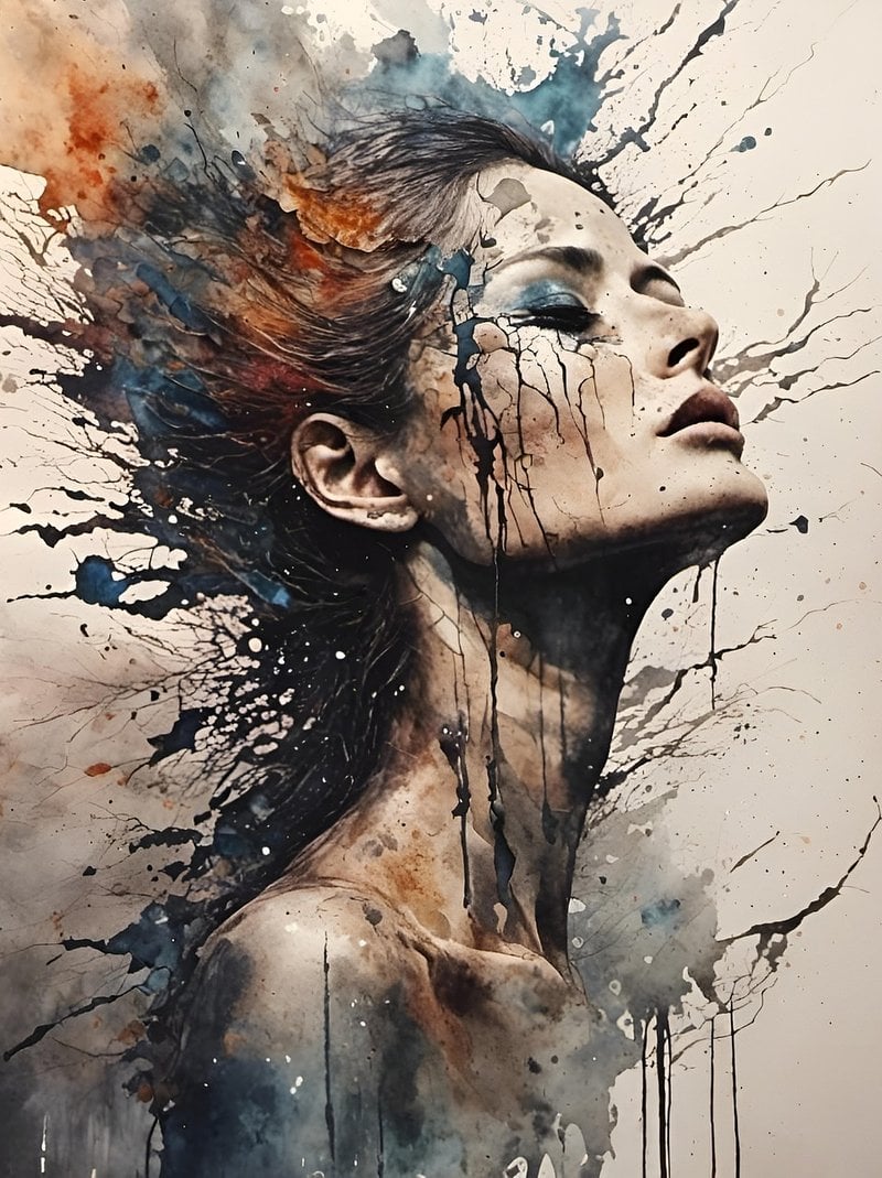 Download Ai Generated, Woman, Pain. Royalty-Free Stock Illustration Image -  Pixabay