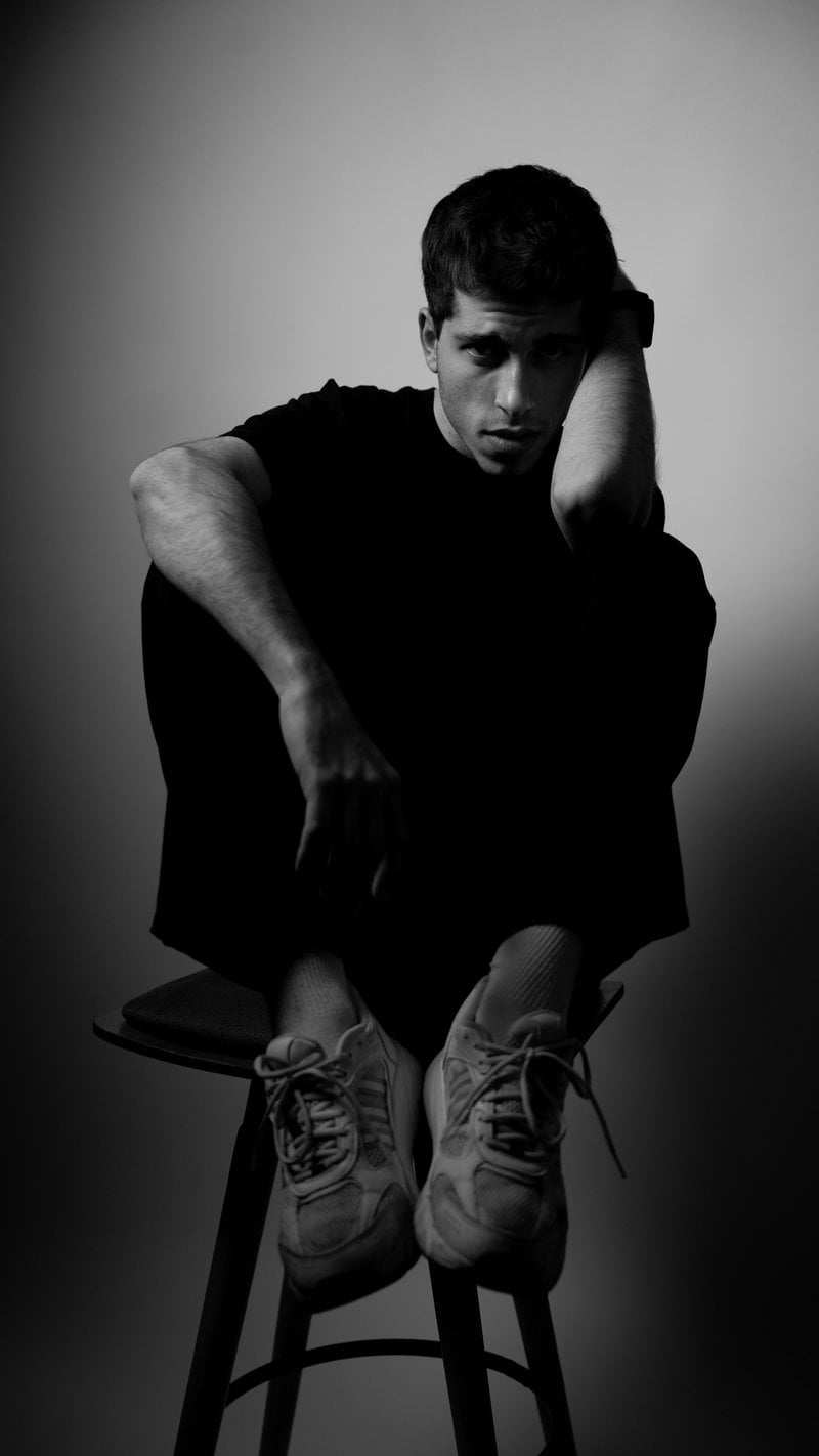 Dramatic Black and White Portrait of Young Man &middot; Free Stock Photo