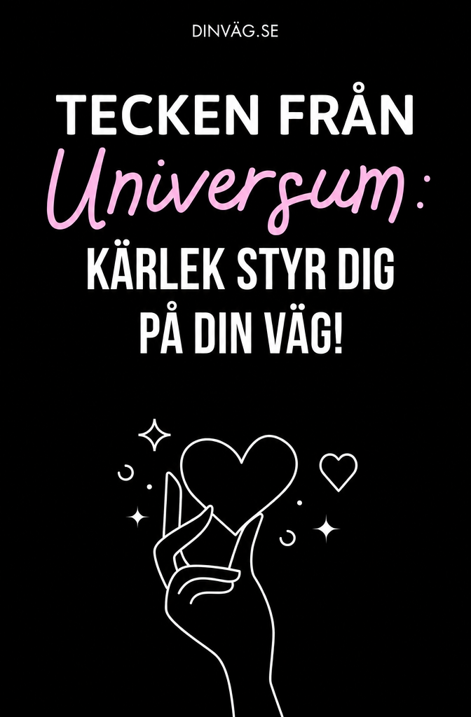 Ein Zeichen vom Universum Liebe bahnt sich ihren Weg zu dir Pinterest