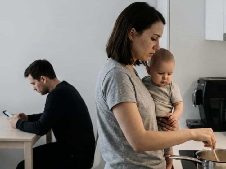 Med en narcissist blir varje gift mamma ensamstående i praktiken