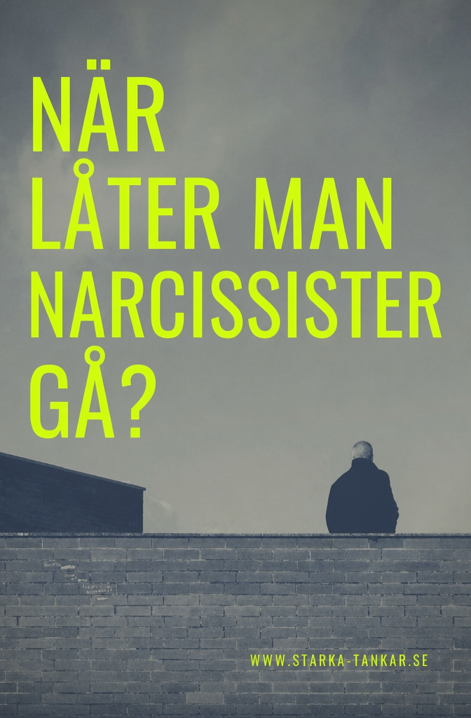 Wann lassen Narzissten los