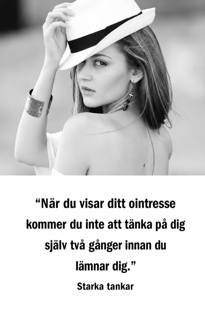 Wenn eine starke Frau fertig mit dir ist, wird sie nie wieder zur&uuml;ckkommen