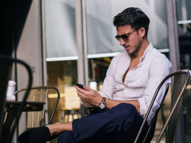6 sms från en bra partner jämfört med en narcissist