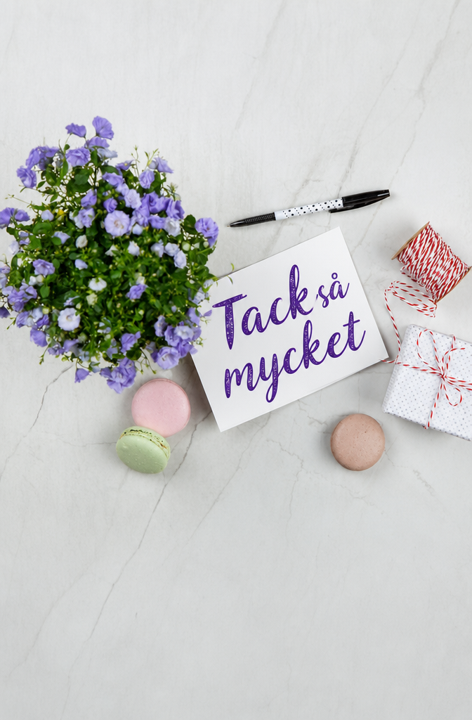 Sending thank-you notes for gifts
