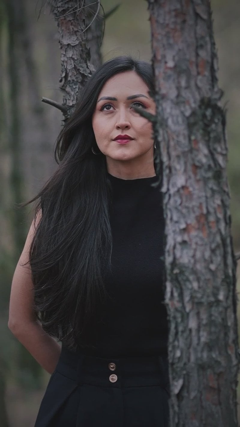 Solitary Woman in Nature's Embrace Free Stock Video Footage, Royalty-Free  4K & HD Video Clip
