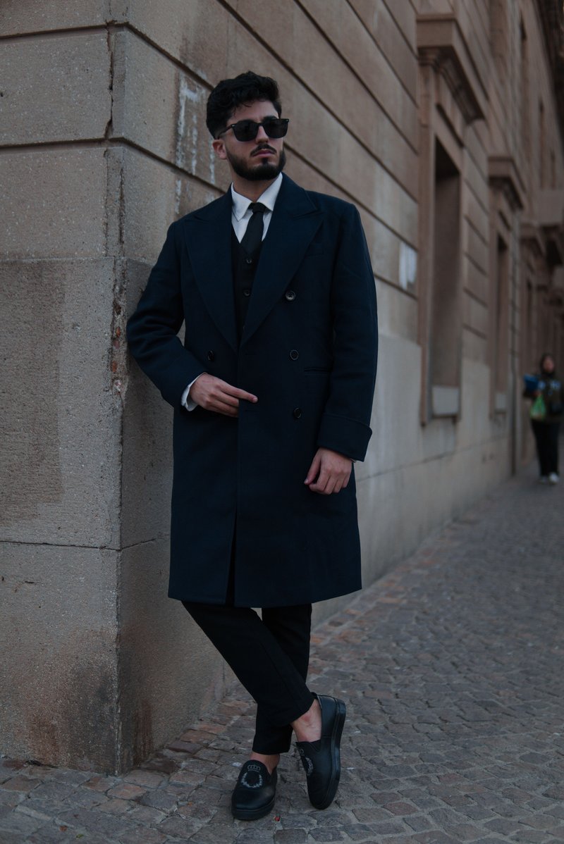 Stylish Man in Overcoat Posing Outdoors &middot; Free Stock Photo