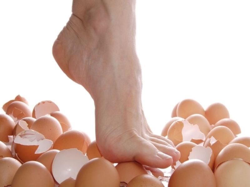 Walking on Eggshells Walking on Eggshells