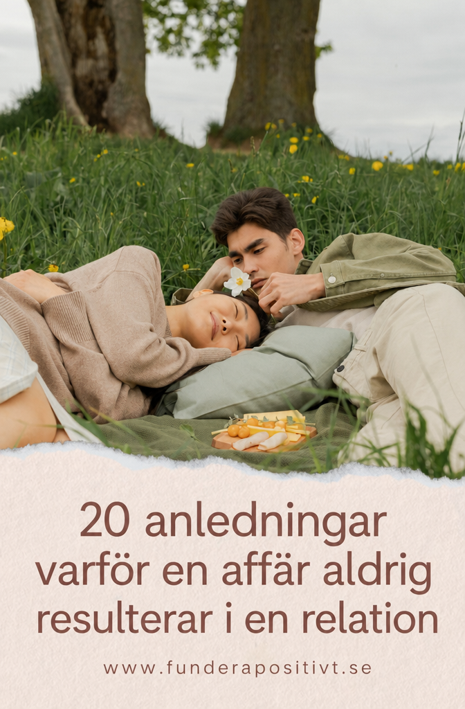 20 skäl till att en affär sällan blir en lycklig relation